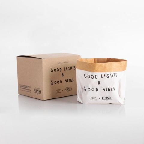 Pensieri Stropicciati: Good Lights Good Vibes – Vanilla & Milk